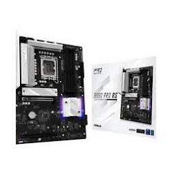 Scheda madre asrock b860 pro rs 1851 atx 4xddr5 nero [90-mxbrm0-a0uayz]