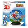 Puzzle ravensburger 3d palla sonic the hedgehog 72pezzi [11592]