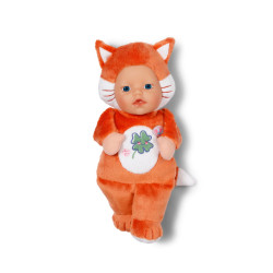 Bambola zapf creation baby born per neonati fuchs multicolore [836606]