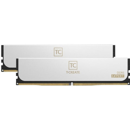 Ram dimm ddr5 48gb team group 6400mhz cl32 1.35v k2 bianco [ctcwd548g6400hc32adc01]