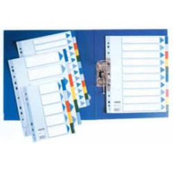 Divisori esselte 5 tasti in pp colorati formato a5 [15264]