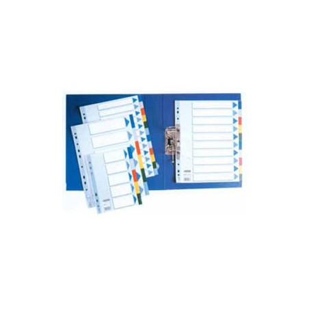 Divisori esselte 5 tasti in pp colorati formato a5 [15264]