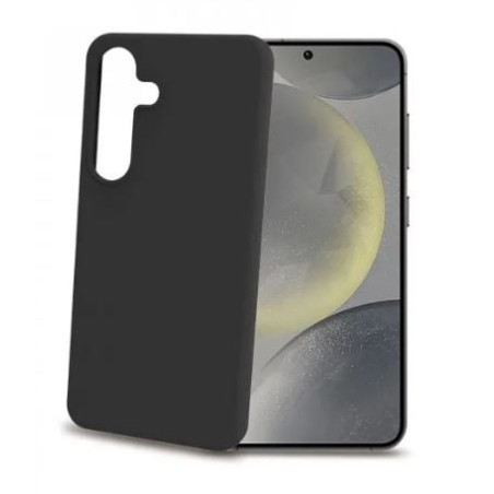 Custodia celly samsung galaxy s25 5g cromo nero [cromo1120bk]