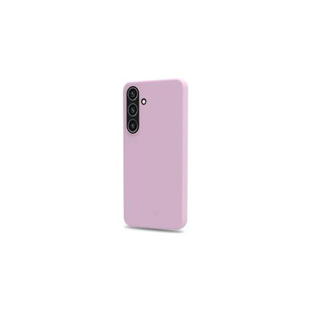 Custodia celly in gomma morbida cromo galaxy s25 5g rosa [cromo1120pk]