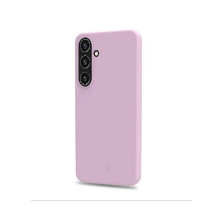 Custodia celly in gomma morbida cromo galaxy s25plus 5g rosa [cromo1121pk]