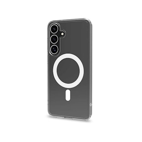 Custodia celly gelskin mag galaxy s25+ 5g white [gelskinmag1121]