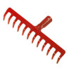 Rastrello acciaio 10 denti pesante adel [adel ]