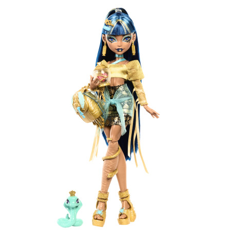 Bambola mattel monster high cleo de nile [hxh74]