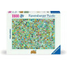 Puzzle ravensburger sfida animal crossing multicolore 1000pezzi [12000629]