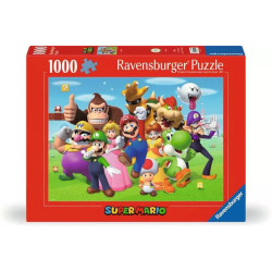 Puzzle ravensburger super mario multicolore 1000pezzi [12000455]