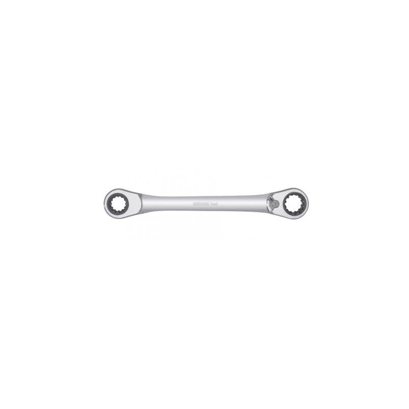 Chiave combinata doppia a cricchetto gedore 4in1 sw 10, 13, 17, 19