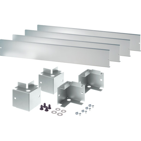 Zoccolo intellinet 600 x 800 mm per armadi rack serie nextgen grigio