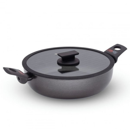 Tegame accadema fortezza 2 manici 28cm [fptgmcv228i]