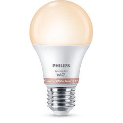 Lampadina intelligente philips tw e27 goccia smergliata 60w con wi-fi/bluetooth