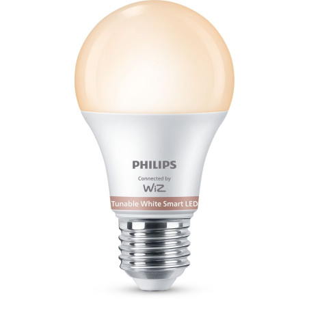 Lampadina intelligente philips tw e27 goccia smergliata 60w con wi-fi/bluetooth