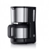 Macchina da caffe' a filtro braun purshine kf1505 1.2l nero/acciaio
