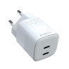 Caricabatterie da rete celly 2xusb-c 20w bianco [tc2usbc20wevowh]