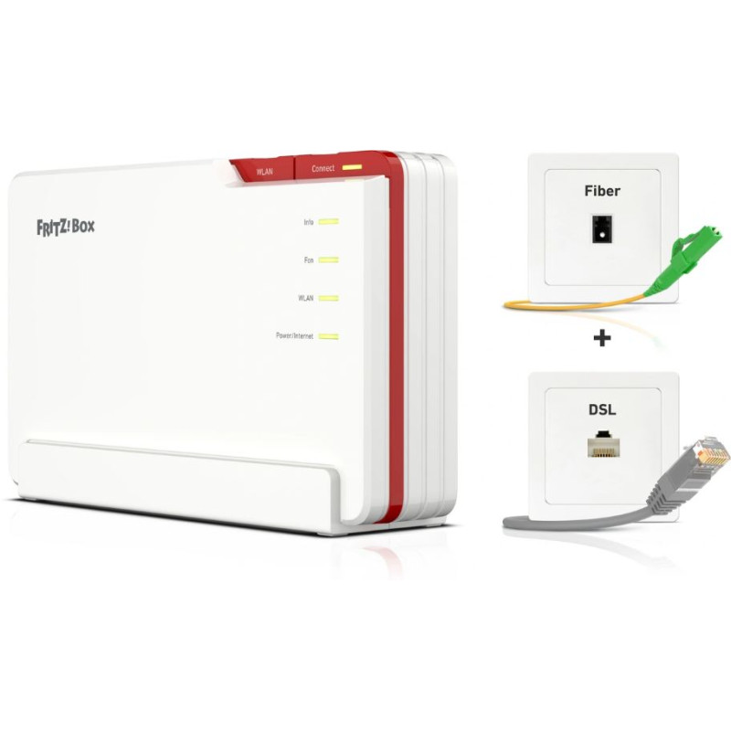 Router avm fritzbox 5690 pro wifi/300 mbps/wireless/bianco [20003058]