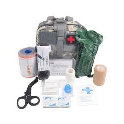 Kit di pronto soccorso tattico militare helbo con 13 articoli [hel002-]