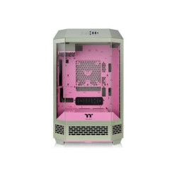 Case thermaltake the tower 300 mini-tower atx verde chiaro/rosa