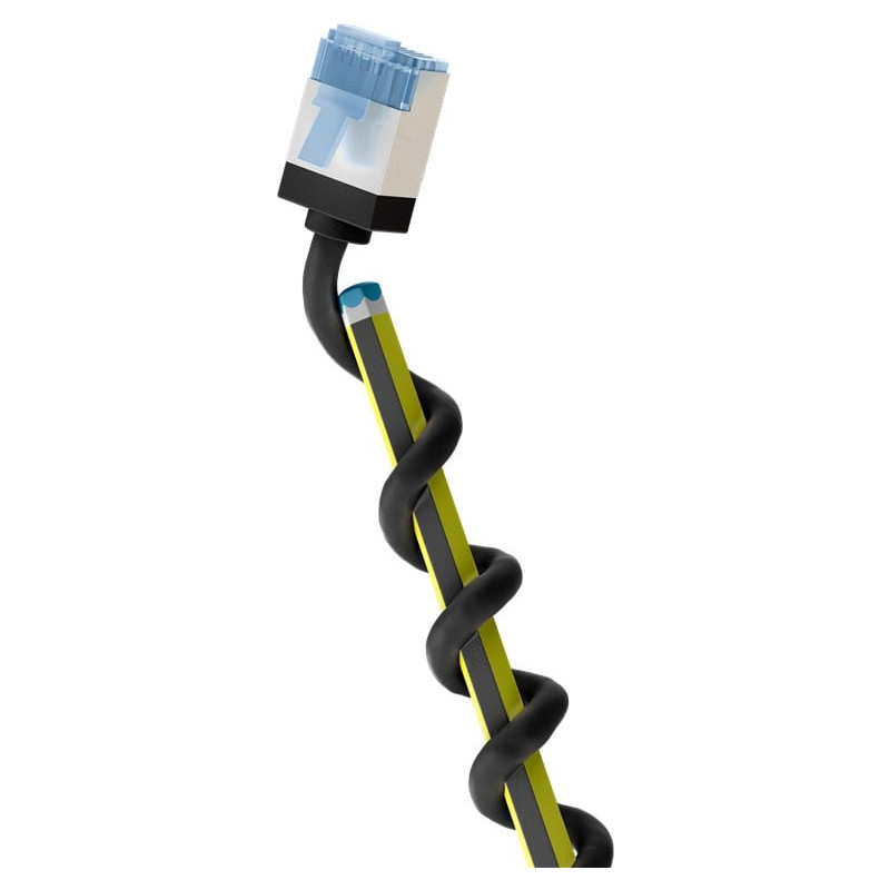 Cavo patch goobay ultra flessibile cat 6a u/ftp rj-45 a rj-45