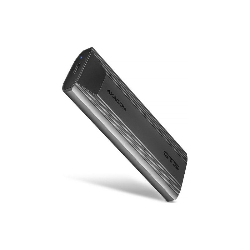 Box ssd axagon per ssd m.2 usb-c 3.2 gen2 argento [aiaxnoeem2gts2x]
